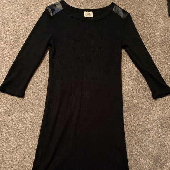Who a u sweater dress - Picture 1 of 1